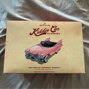 Hallmark Kiddie Car Classics 1959 Pink Cadillac Eldorado Ltd. Edition